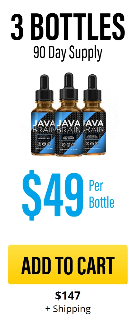 Java Brain 3 bottles