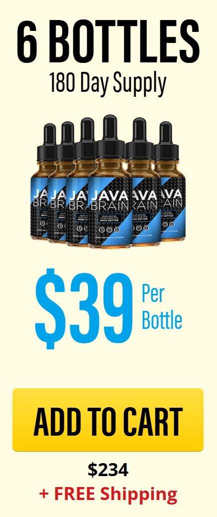 Java Brain 6 bottles